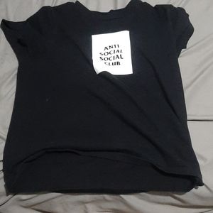 Men’s Anti Social Social Club T Shirt Sz M